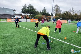 Spurd Ondanks het regenachtig weer was de eerste GoldenSports in Weidevenne gisteren een succes