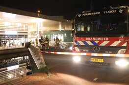 Brand bij snackbar in Purmerend