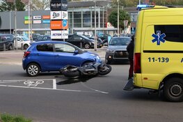 Motorrijder gewond in Purmerend