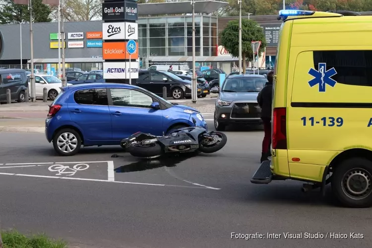 Motorrijder gewond in Purmerend