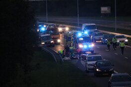 Traumaheli op snelweg A7: motorrijder naar ziekenhuis