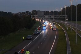 Traumaheli op snelweg A7: motorrijder naar ziekenhuis