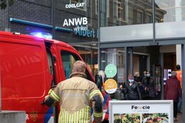 Vrouw gewond na valpartij op roltrap