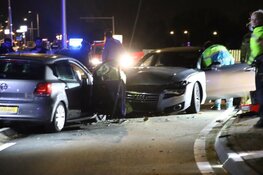 Frontale botsing op Jaagweg, weg afgesloten