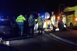 Frontale botsing op Jaagweg, weg afgesloten