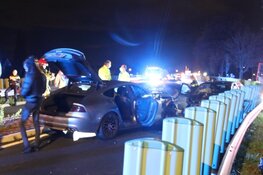 Frontale botsing op Jaagweg, weg afgesloten