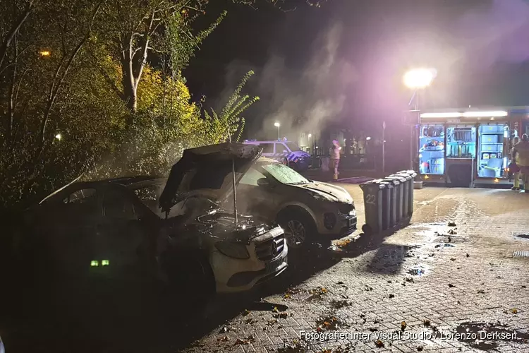 Opnieuw autobrand op Purmerendse Wakerdijk