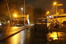 Harde frontale botsing in Purmerend