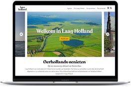 Bureau Toerisme Laag Holland presenteert vol trots de vernieuwde website