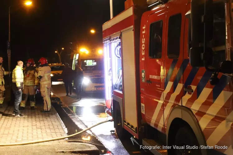 Brand in schuur in Purmerend