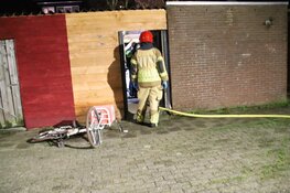 Brand in schuur in Purmerend