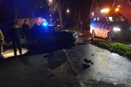 Auto tegen bakwagen gereden in Middenbeemster