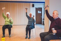 StoelGym voor oudere senioren in gezellige sfeer