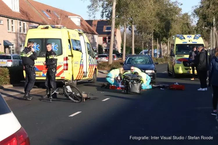 Fietsster aangereden in Purmerend
