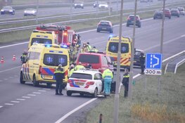 A7 richting Purmerend enige tijd afgesloten na onwel geworden persoon
