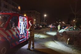 Auto in brand in Purmerend