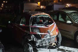 Auto in brand in Purmerend