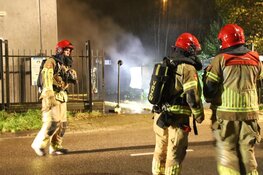 Brand in transformatorhuisje van hulpwarmtecentrale in Purmerend
