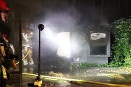 Brand in transformatorhuisje van hulpwarmtecentrale in Purmerend