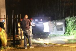Brand in transformatorhuisje van hulpwarmtecentrale in Purmerend