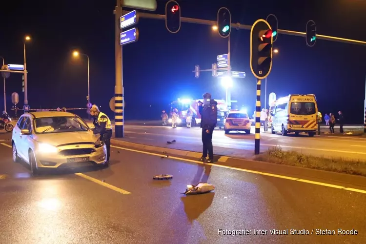 Verkeersruzie eindigt in botsing: 1 gewonde en 1 aanhouding