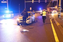 Verkeersruzie eindigt in botsing: 1 gewonde en 1 aanhouding