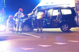 Verkeersruzie eindigt in botsing: 1 gewonde en 1 aanhouding