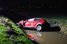 Voertuig te water in Westbeemster