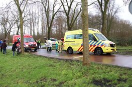 Auto te water gereden in Purmerend