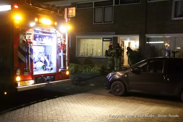 Woningbrandje snel onder controle in Purmerend