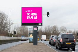 Toon een liefdevolle boodschap op de digitale billboards van Bereik