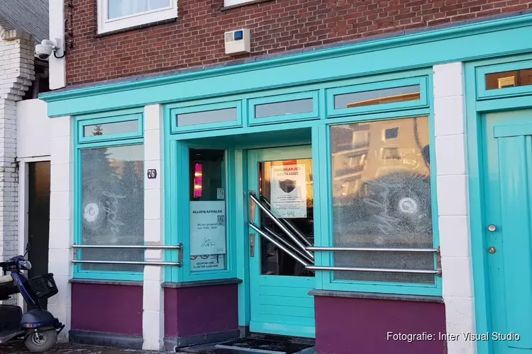 Ramen van coffeeshop Spliff vernield