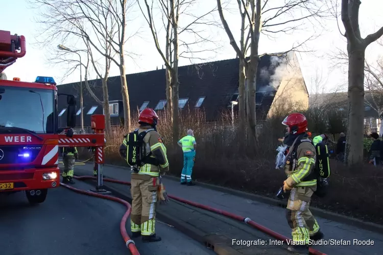 Brand in woning Purmerend