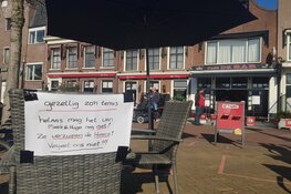 Terrassen worden buiten gezet wegens de aanhoudende en &#39;slopende&#39; maatregelen voor ondernemers