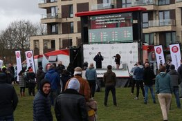 Thierry Baudet&#39;s Vrijheidskaravaan strijkt neer in Purmerend