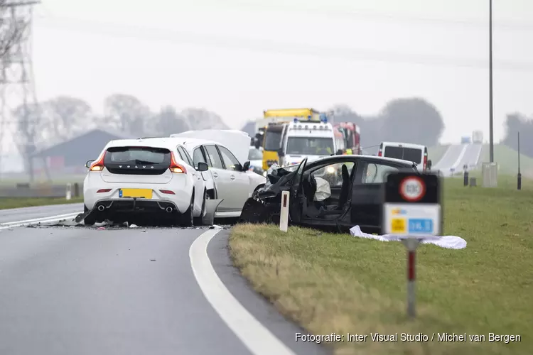 Dodelijk verkeersongeval op de N244