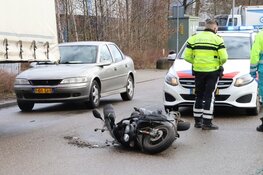 Bromfietser gewond na aanrijding in Purmerend