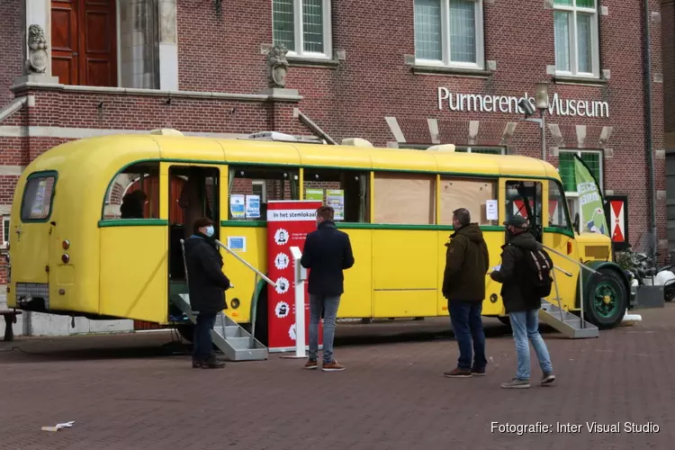 Mobiel stemmen in Purmerend