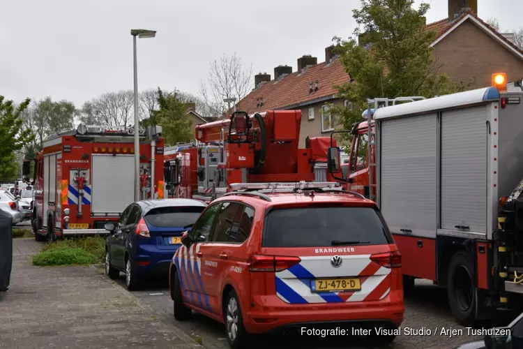 gaslek aan de Johan Wagenaarstraat
