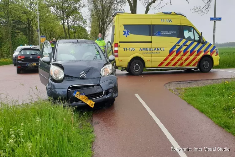 Auto Veiligheidsregio betrokken bij ongeluk in de Beemster
