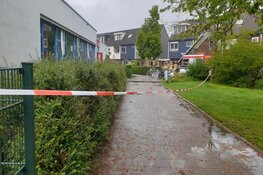 Brand in basisschool in Purmerend