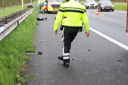 Bestuurder gewond bij ongeval op de A7 ter hoogte van Middenbeemster