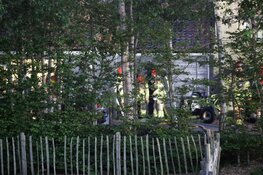 Brand in schuur bij watertoren Kwadijk
