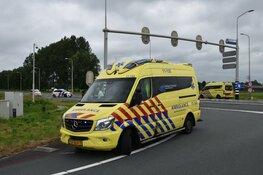 Ongeval met blikschade op N244