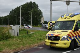 Ongeval met blikschade op N244
