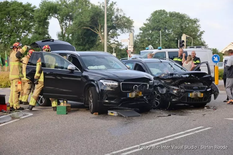 Veel schade bij ongeval Zuidoostbeemster