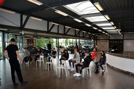 S.G. Gerrit Rietveld beleeft pilot bij Tesla Purmerend