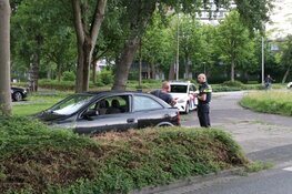 Botsing op rotonde in Purmerend