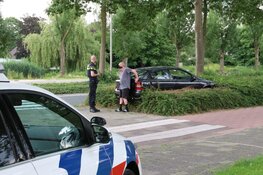 Botsing op rotonde in Purmerend