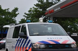Overval op tankstation, dader voortvluchtig